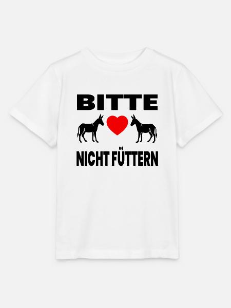 Esel - Stanley/Stella Kinder T-Shirt MINI CREATOR  - Weiß