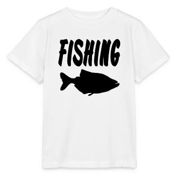 Angling - Stanley/Stella MINI CREATOR Kids’ T-Shirt - white - Front - Maike (125cm)