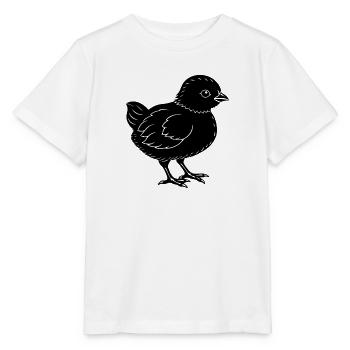 Poussin - T-shirt bio MINI CREATOR Stanley/Stella Enfant - blanc - Devant - Maike (125cm)