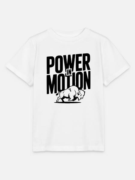 Kraft in Bewegung - Stanley/Stella Kinder T-Shirt MINI CREATOR - Weiß