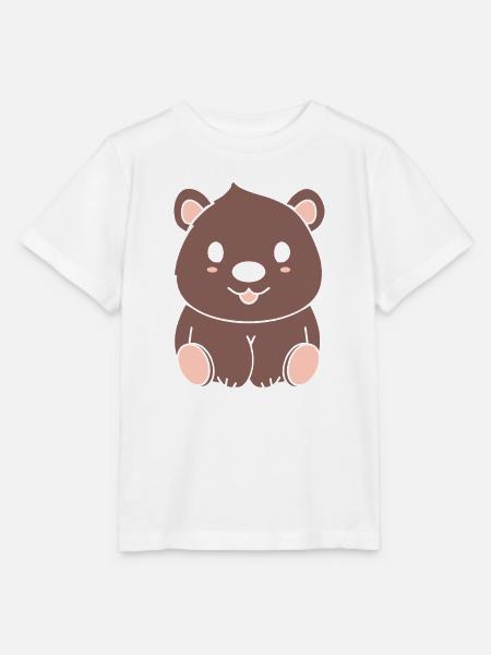 Wombat - Stanley/Stella Kinder T-Shirt MINI CREATOR - Weiß