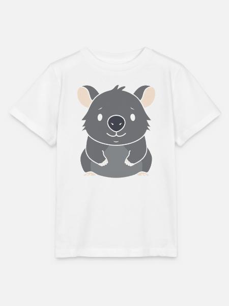 Wombat - Stanley/Stella Kinder T-Shirt MINI CREATOR  - Weiß