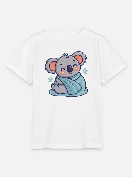 Süßer Koala bei Dodo - Stanley/Stella Kinder T-Shirt MINI CREATOR - Weiß