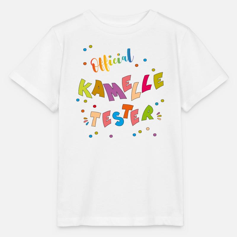  Kamelle Tester - Stanley/Stella Kinder T-Shirt MINI CREATOR  - Weiß
