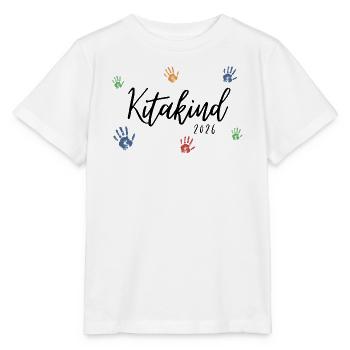 Kitakind 2026  - Stanley/Stella Kinder T-Shirt MINI CREATOR  - Weiß - Vorne - Maike (125cm)