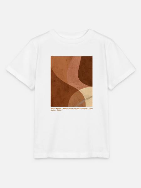 Peace & Harmony - Stanley/Stella Kinder T-Shirt MINI CREATOR - Weiß