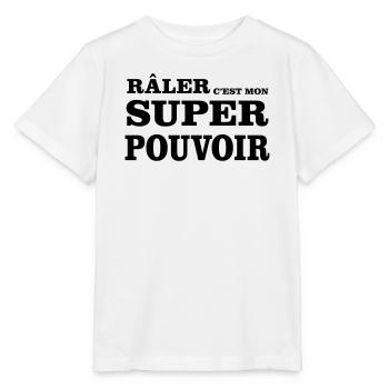 Complaining is my SUPERPOWER - Stanley/Stella MINI CREATOR Kids’ T-Shirt - white - Front - Maike (125cm)