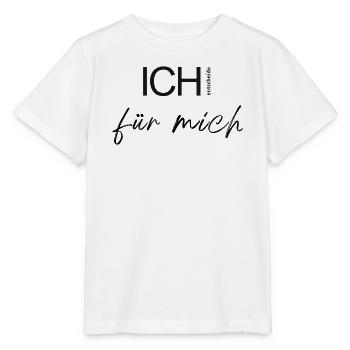 Je décide par moi-même. - T-shirt bio MINI CREATOR Stanley/Stella Enfant - blanc - Devant - Maike (125cm)