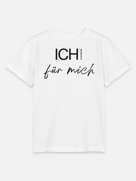 ICH entscheide für mich. - Stanley/Stella Kinder T-Shirt MINI CREATOR  - Weiß