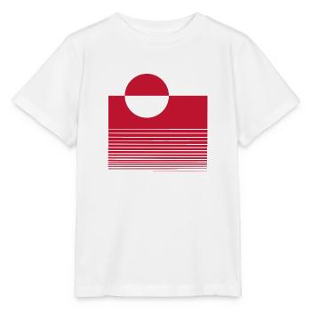 Grönländisches Gebiet des Königreichs Dänemark - Stanley/Stella Kinder T-Shirt MINI CREATOR  - Weiß - Vorne - Maike (125cm)