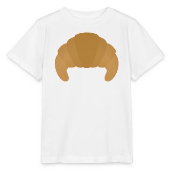 Croissant-Gebäck - Stanley/Stella Kinder T-Shirt MINI CREATOR  - Weiß - Vorne - Maike (125cm)