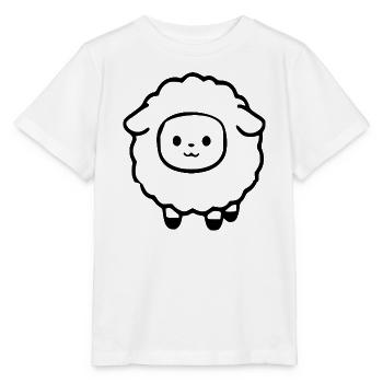 Mouton mouton agneau - T-shirt bio MINI CREATOR Stanley/Stella Enfant - blanc - Devant - Maike (125cm)