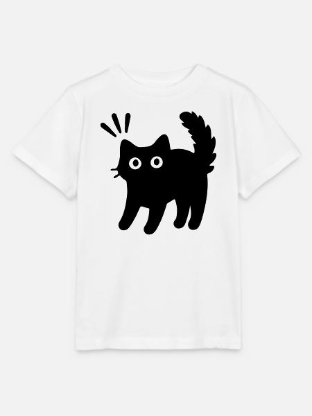 Kater Katze - Stanley/Stella Kinder T-Shirt MINI CREATOR  - Weiß