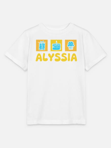Alyssia - Stanley/Stella Kinder T-Shirt MINI CREATOR  - Weiß