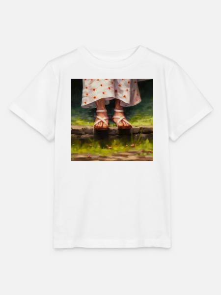 Echos des Frühlings - Stanley/Stella Kinder T-Shirt MINI CREATOR  - Weiß