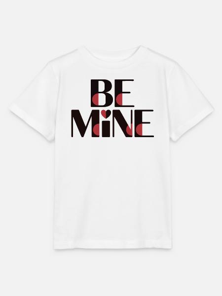 Be Mine Rote Akzente - Stanley/Stella Kinder T-Shirt MINI CREATOR - Weiß
