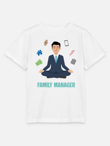 Familienmanager Balance - Stanley/Stella Kinder T-Shirt MINI CREATOR  - Weiß