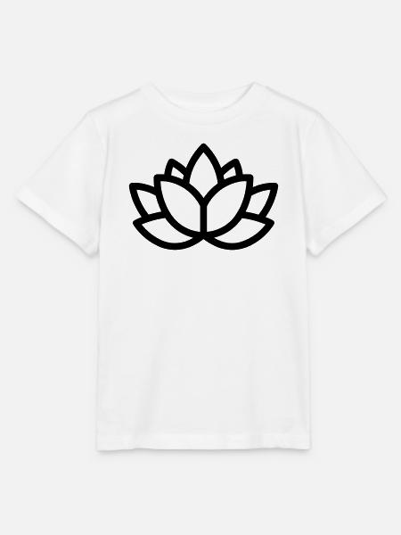 Lotus - Stanley/Stella Kinder T-Shirt MINI CREATOR  - Weiß