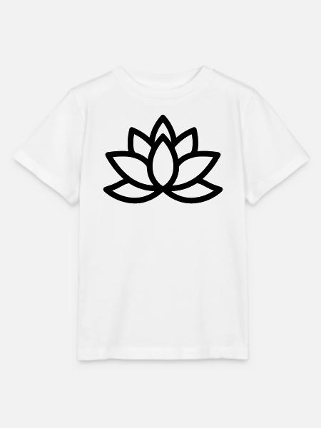 Lotus - Stanley/Stella Kinder T-Shirt MINI CREATOR - Weiß