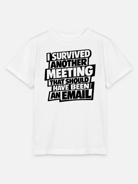 Bürohumor Büro Lustige Witzige Sprüche Mimimi - Stanley/Stella Kinder T-Shirt MINI CREATOR - Weiß