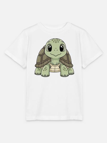 Schildkröte der Sterne Cartoon - Stanley/Stella Kinder T-Shirt MINI CREATOR - Weiß