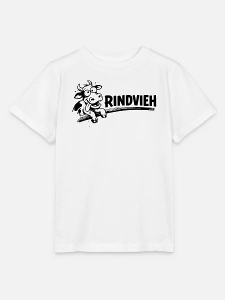 Rindvieh - Stanley/Stella Kinder T-Shirt MINI CREATOR - Weiß