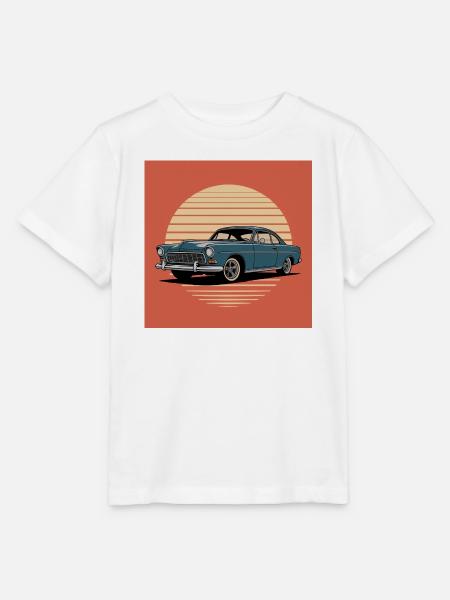 Sunset Drive Oldtimer - Stanley/Stella Kinder T-Shirt MINI CREATOR  - Weiß