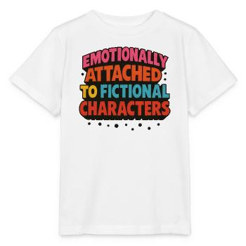 Emotional an fiktive Figuren gebunden - Stanley/Stella Kinder T-Shirt MINI CREATOR  - Weiß - Vorne - Maike (125cm)