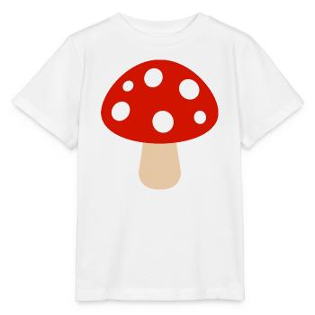 Pilz - Stanley/Stella Kinder T-Shirt MINI CREATOR  - Weiß - Vorne - Maike (125cm)