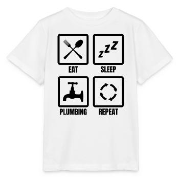 Installer Daily Routine - Stanley/Stella MINI CREATOR Kids’ T-Shirt - white - Front - Maike (125cm)