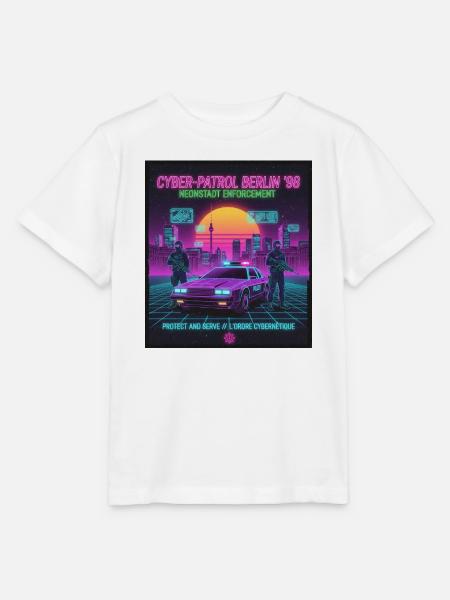Cyber Patrol Berlin - Stanley/Stella Kinder T-Shirt MINI CREATOR  - Weiß