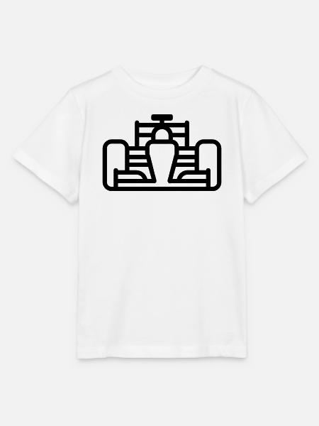Rennwagen - Stanley/Stella Kinder T-Shirt MINI CREATOR - Weiß