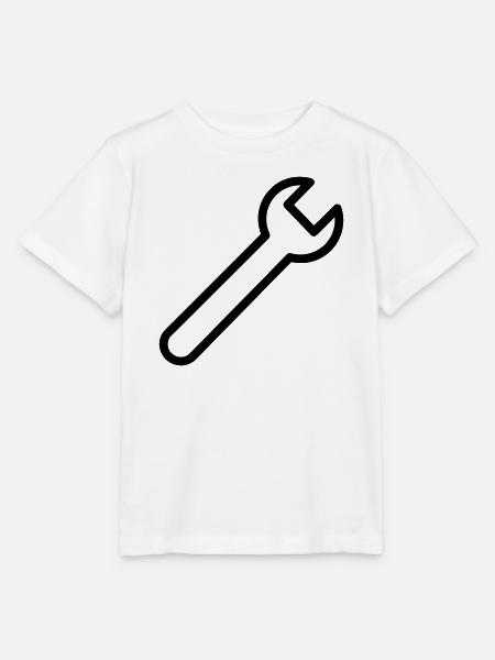 DIY-Schlüssel - Stanley/Stella Kinder T-Shirt MINI CREATOR - Weiß