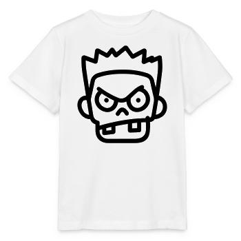 Zombie - Stanley/Stella Kinder T-Shirt MINI CREATOR  - Weiß - Vorne - Maike (125cm)