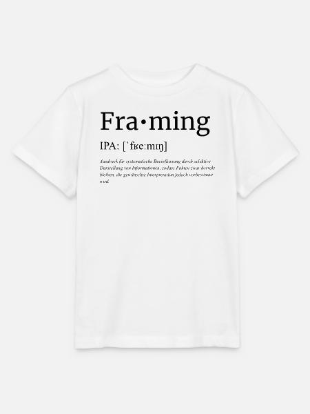 Framing - Stanley/Stella Kinder T-Shirt MINI CREATOR  - Weiß