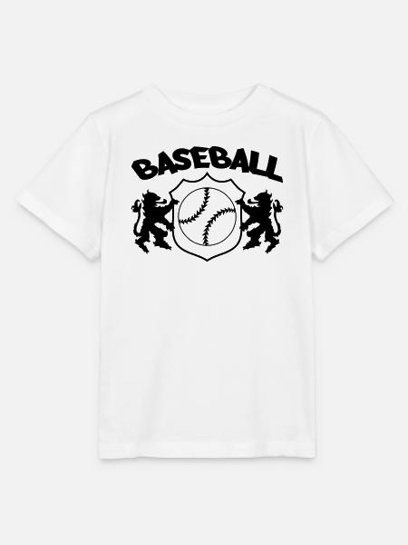 Baseball Logo - Stanley/Stella Kinder T-Shirt MINI CREATOR - Weiß