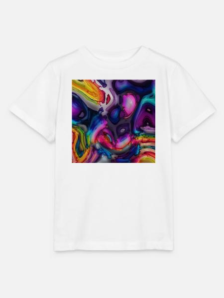 Art Paint - Stanley/Stella Kinder T-Shirt MINI CREATOR - Weiß