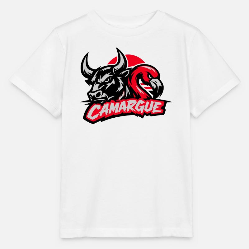 Camargue - T-shirt bio MINI CREATOR Stanley/Stella Enfant - blanc