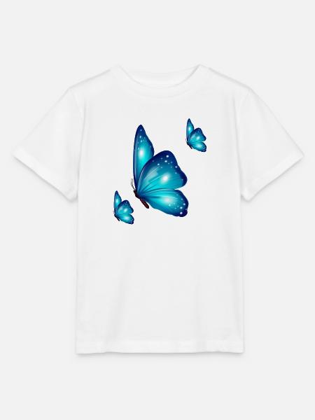 Schmetterlingstrio - Stanley/Stella Kinder T-Shirt MINI CREATOR - Weiß
