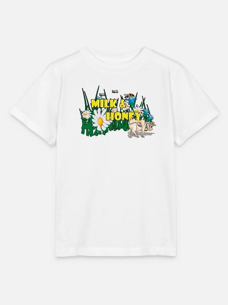 MILK & HONEY - Stanley/Stella Kinder T-Shirt MINI CREATOR - Weiß