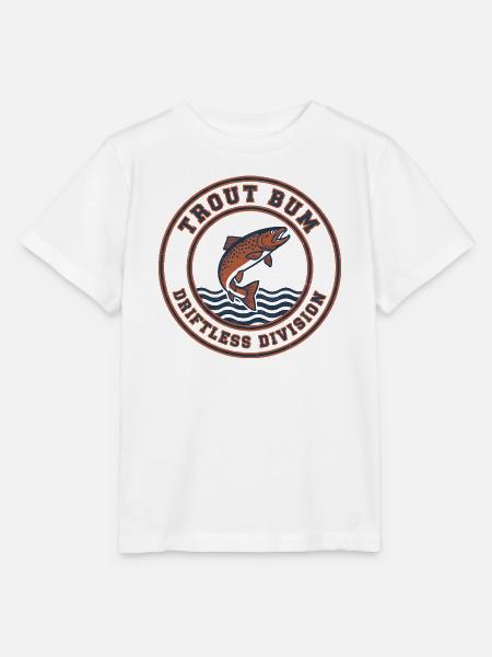 Trout Bum Driftless Division - Stanley/Stella Kinder T-Shirt MINI CREATOR - Weiß