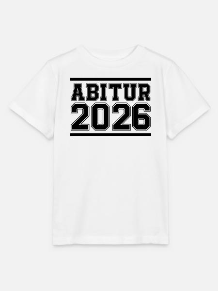 Abitur 2026 Abschlussfeier - Stanley/Stella Kinder T-Shirt MINI CREATOR - Weiß