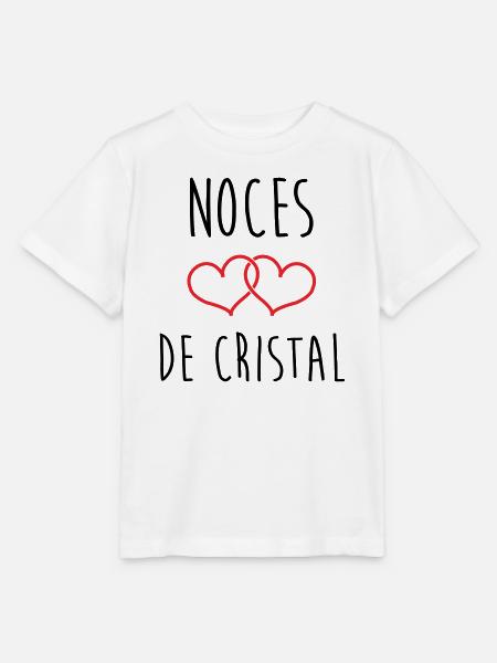 Crystal Wedding 15 Jahre Ehe - Stanley/Stella Kinder T-Shirt MINI CREATOR - Weiß