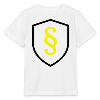 Paragraph Shield Law - Stanley/Stella MINI CREATOR Kids’ T-Shirt - white - Front - Maike (125cm)
