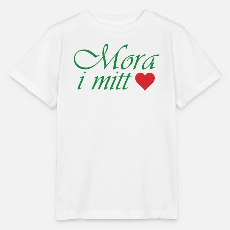 Mora dans mon cœur - T-shirt bio MINI CREATOR Stanley/Stella Enfant - blanc