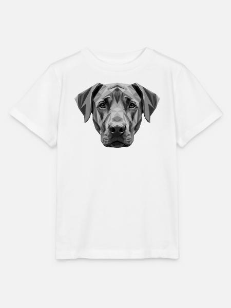 Rhodesian Ridgeback Jagdhund Hunde Stolz Ridgeback - Stanley/Stella Kinder T-Shirt MINI CREATOR - Weiß