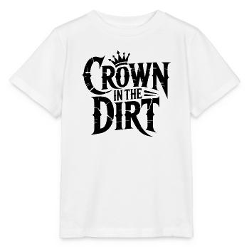 Krone im Dreck - Stanley/Stella Kinder T-Shirt MINI CREATOR  - Weiß - Vorne - Maike (125cm)