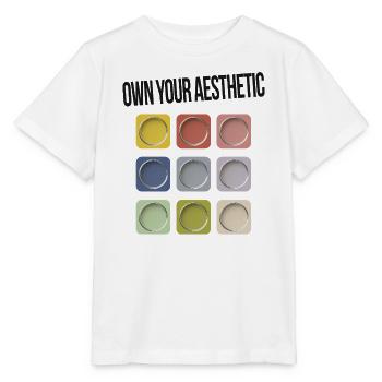 Own Your Aesthetic – Be Yourself - Stanley/Stella MINI CREATOR Kids’ T-Shirt - white - Front - Maike (125cm)