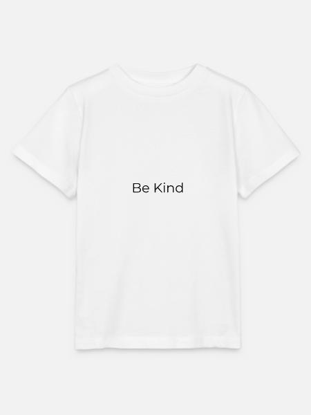 Sei freundlich. - Stanley/Stella Kinder T-Shirt MINI CREATOR  - Weiß