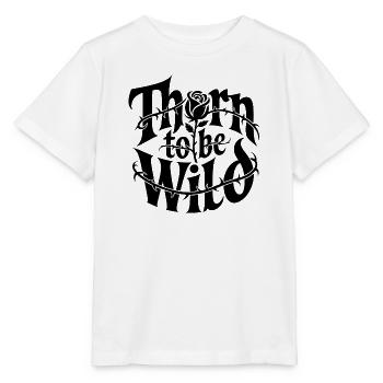 Thorn to be wild: Thorn design - Stanley/Stella MINI CREATOR Kids’ T-Shirt - white - Front - Maike (125cm)